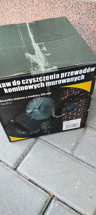 Zestaw do czyszczenia kominów.
