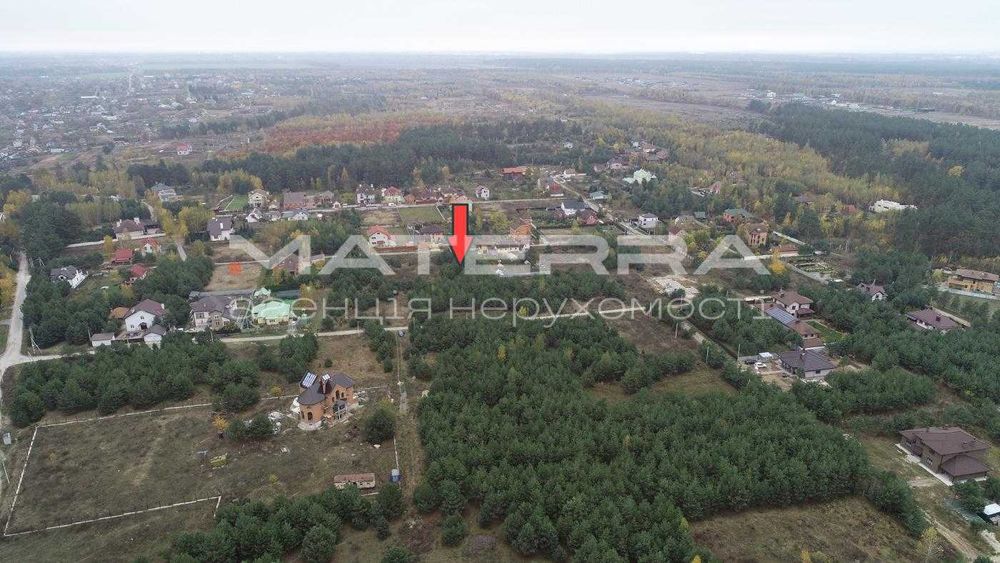 Малютянка 15 соток з соснами Продаж ділянки Еко зона