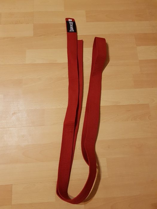 pas daniken taekwondo czerwony 280cm