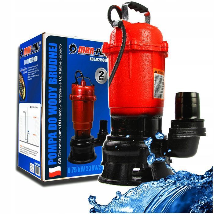 Pompa Do Brudnej Wody Szamba Z Rozdrabniaczem 2''