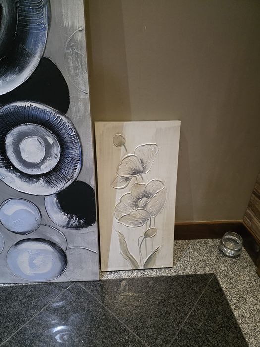 Quadros e espelho