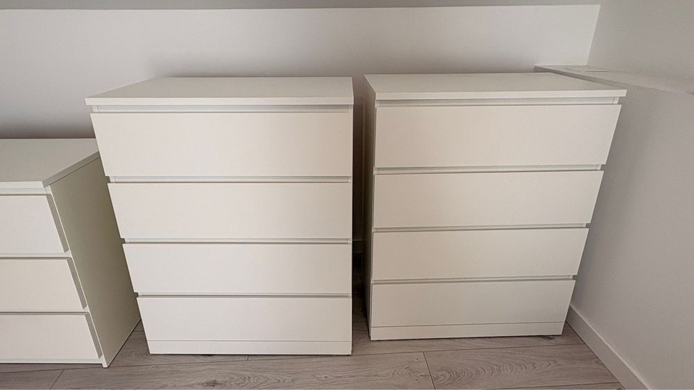 Comodas MALM 4 gavetas