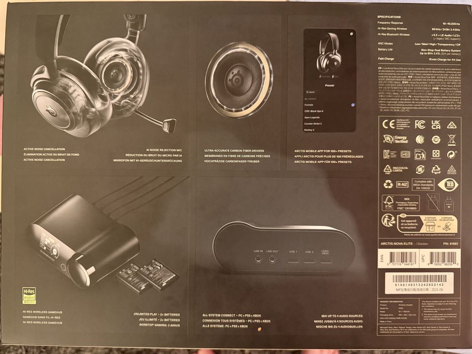 Steelseries Nova Elite PS5-PC-Xbox