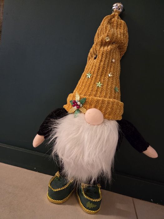 Krasnal 55 cm dekoracyjny, świateczny