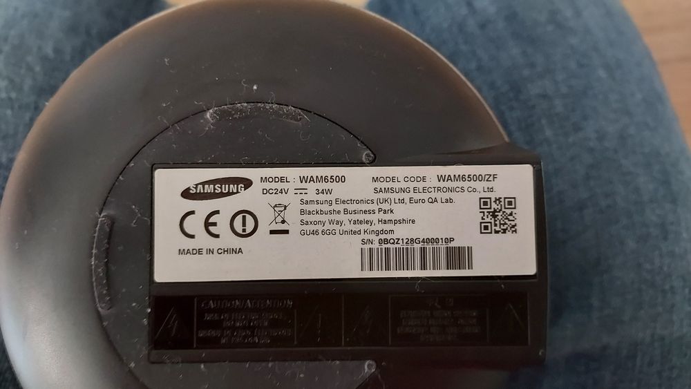 Coluna de som wireless e Bluetooth Multiroom Samsung WAM6500