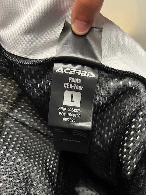Calças motociclista ACERBIS X-Tour  tamanho L Novas