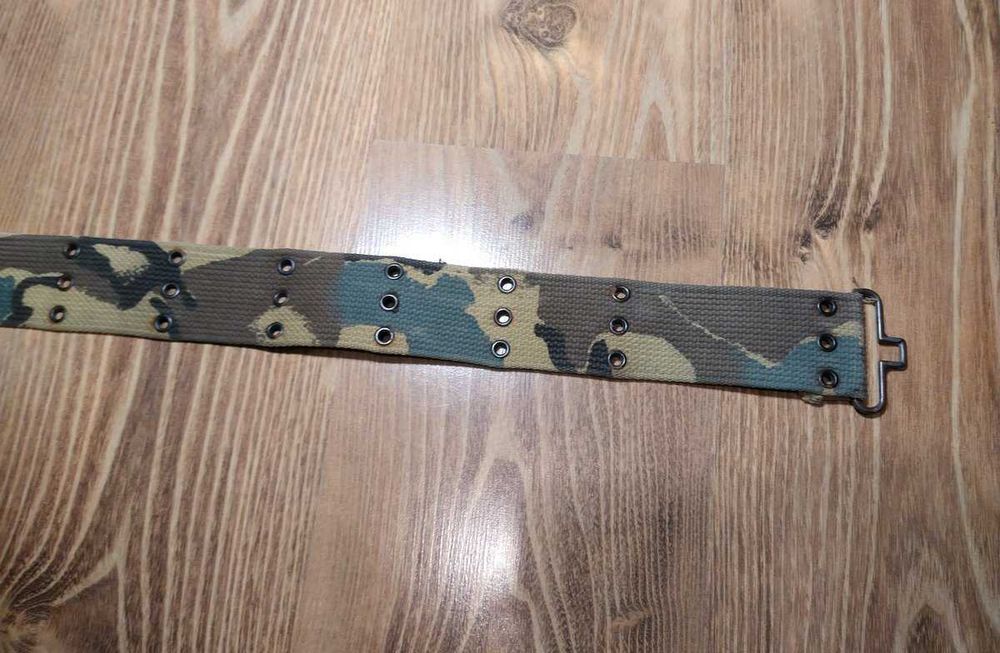 Pas US Army kamuflaż Woodland długość 108 cm