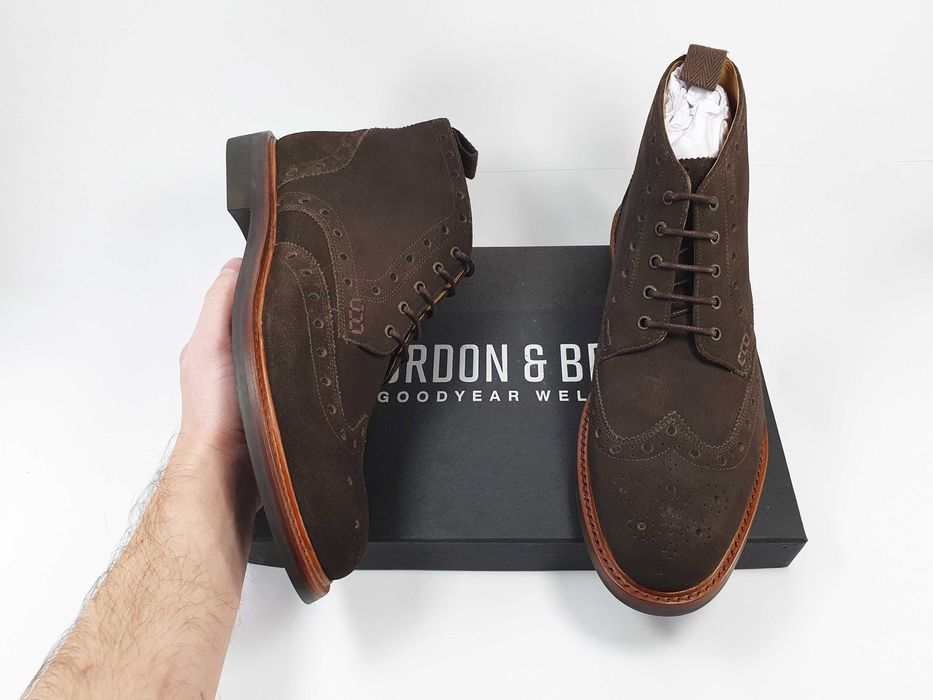 Ботинки мужские GORDON & BROS Made in Germany 44 29 см
