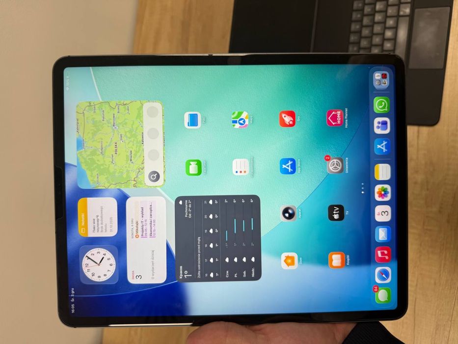 iPad Pro 12.9 128GB z magic keyboard i apple pencil  stan idealny
