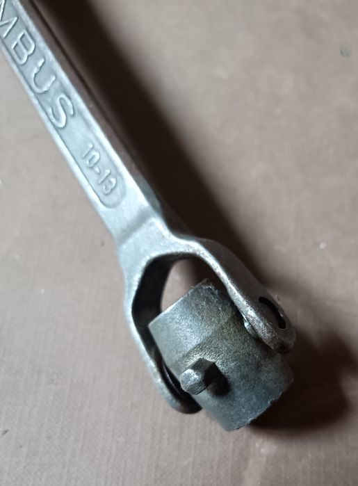 Klucz nasadowy Herkulik Imbus, stare narzędzia.