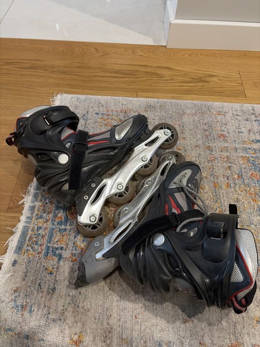 Rolki męskie czarne