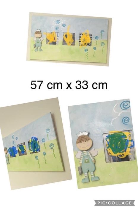 Quadros para fotos quarto infantil