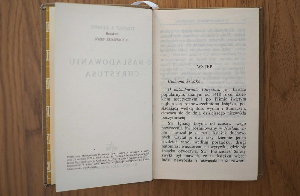 O Naśladowaniu Chrystusa, Tomasz A. Kempis