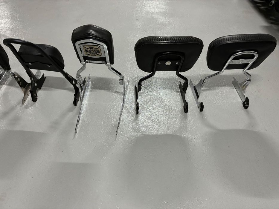 Harley Davidson encosto sissy bar encaixe rápido original