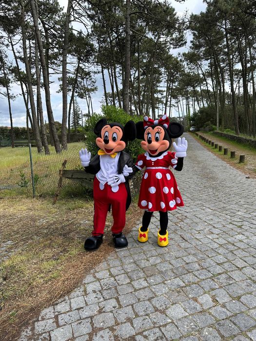 Mascotes Minnie e Mickey