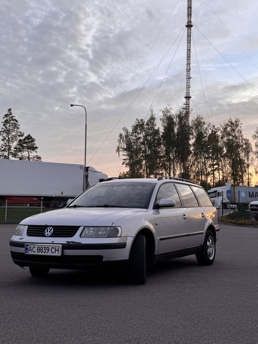 легковий автомобіль volkswagen passat b5 сірий 2000 р 1.9 tdi дизель