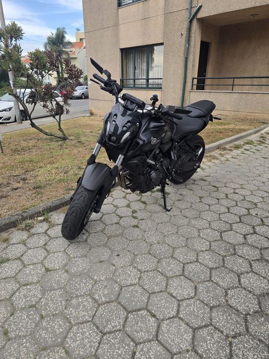 Yamaha mt 07 2023.  6500km  55kw