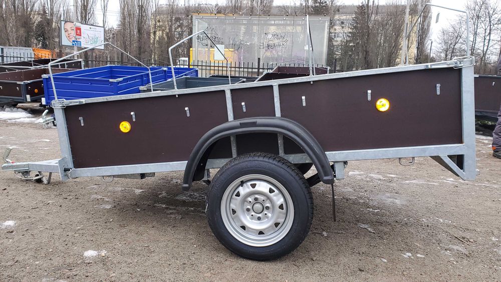 Причіп "ПРАІМ" Z02213 (1250x2150x400) Цинк