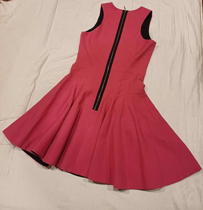 Sukienka Simple 34-36, różowa