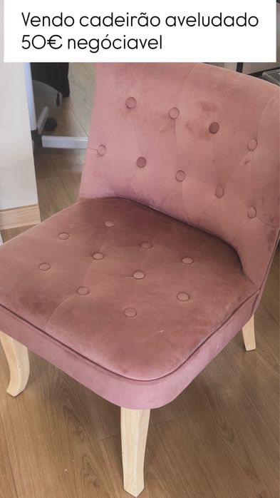 Cadeirão baixo em excelente estado