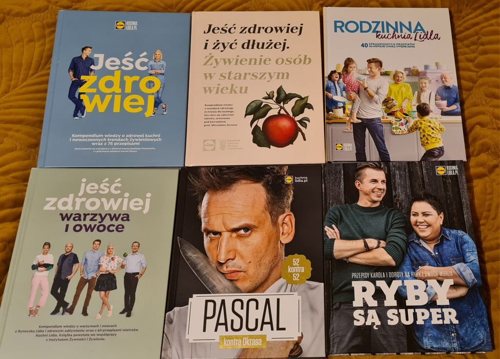 Książki kucharskie Lidl