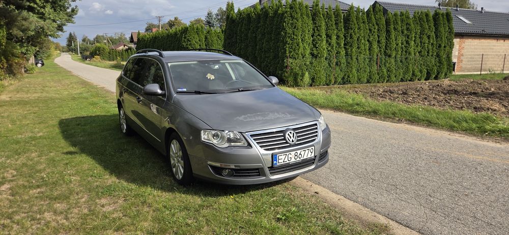 VW Volkswagen Passat b6 2.0 TDI 140KM BMP 8V, kombi, hak