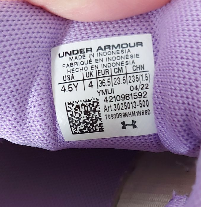 Buty  Under Armour  36,5