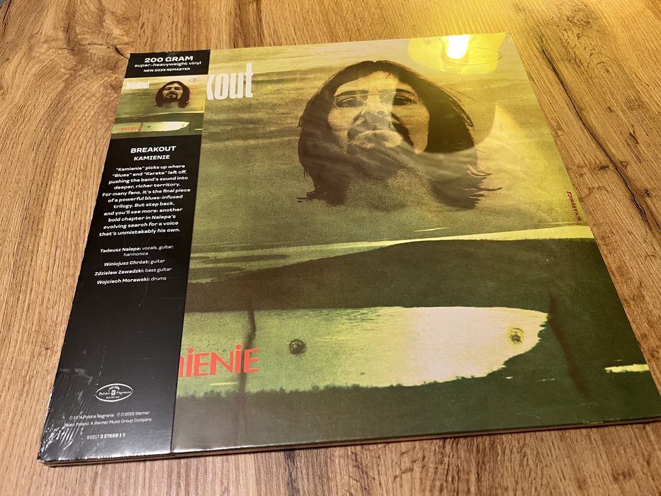 Breakout Kamienie winyl 200 gr Limited Polskie nagrania Folia
