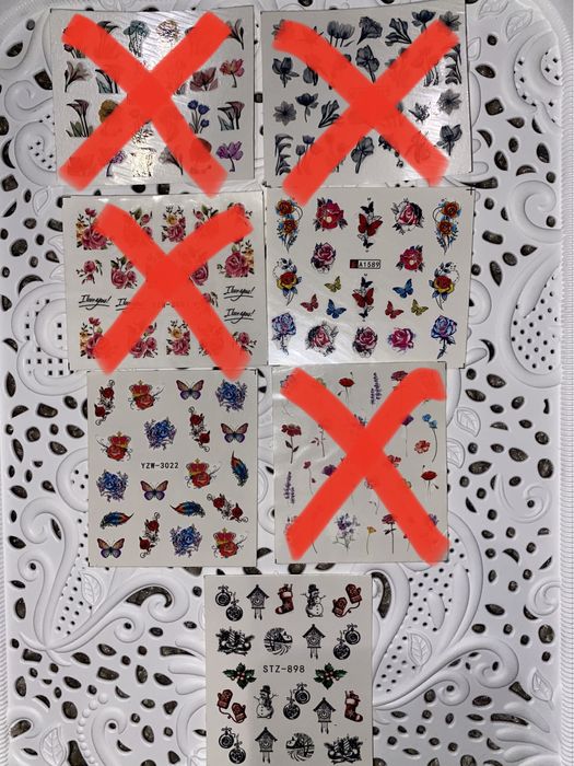 Стикеры, наклейки, декор на ногти