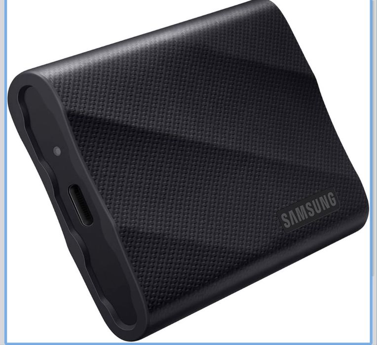 Портативний зовнішній SSD- накопичувач Samsung Memorie T9 MU-PG2TOB 2 ТБ, USB 3.2 Gen 2x2, 20 Гбіт/с, чорний