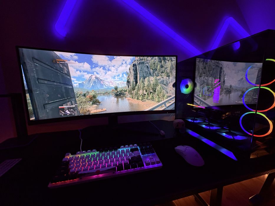 Monitor AOC 144HZ CU34G2X 3440x1440p Ultrawide Ideał Gwarancja