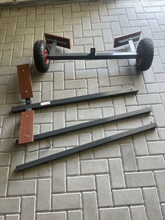 przyczepka wózek transportowy slipowy podłodziowy