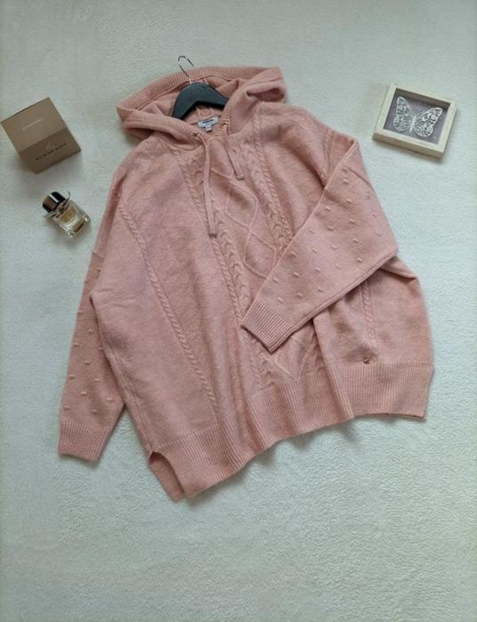 Жіночий теплий худі великого розміру