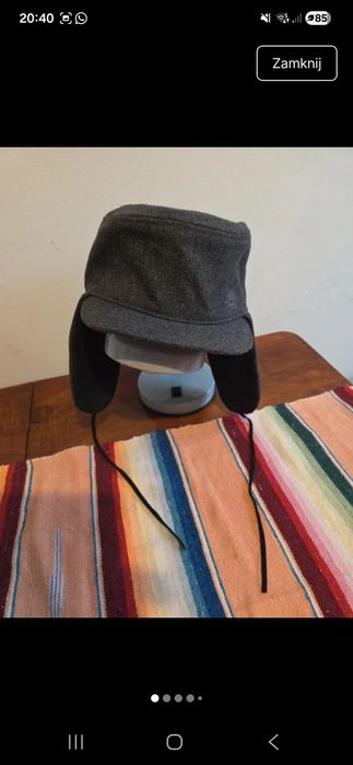 Czapka kaszkiet uszanka Timberland