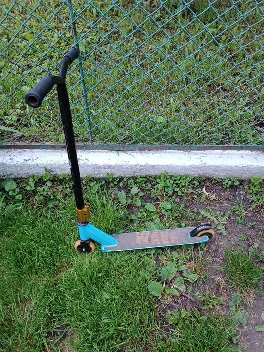 Трюковий самокат Exlplore WAVE блакитний