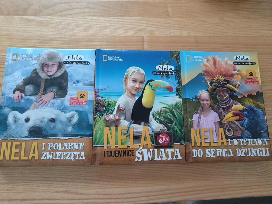 Nela mała podróżniczka- książki- stan idealny