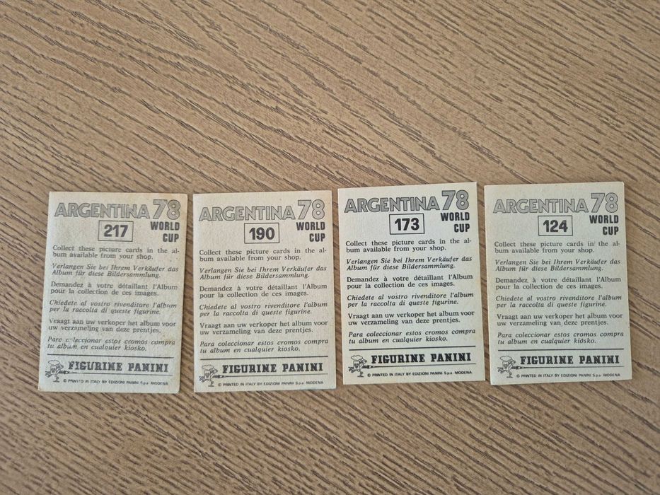 Panini FIFA World Cup Argentina 1978