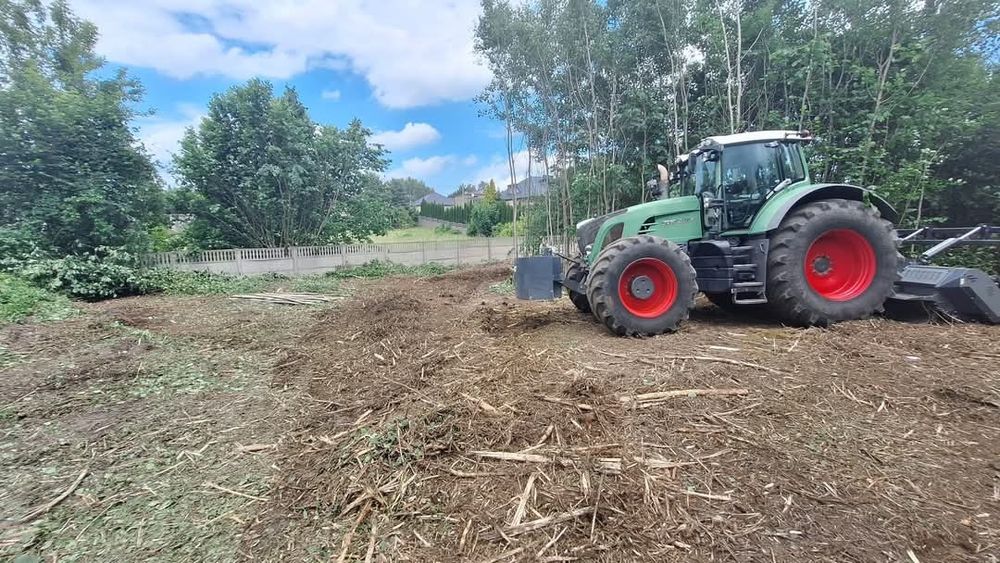 Mulczowanie,Wycinka drzew,Czyszczenie działek Mulczer Wgłębny Leśny