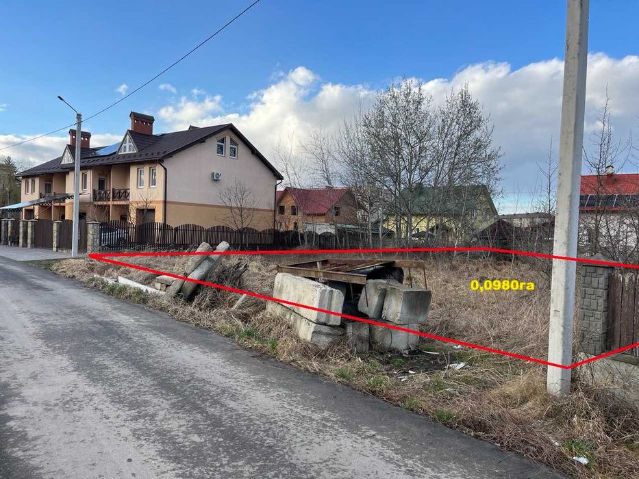 Продаж земельної ділянки під будіництво, Микитинці