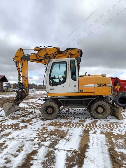 Usługi koparką, prace ziemne