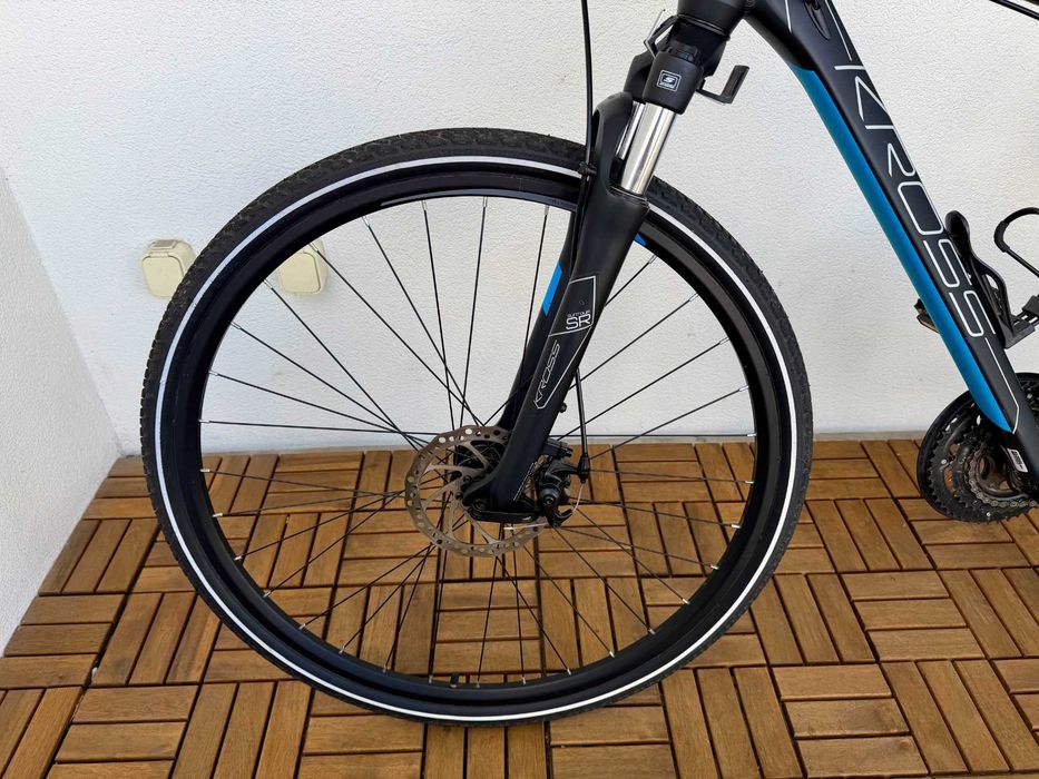 Rower crossowy KROSS Evado 4.0 (Rozm. M) + Akcesoria