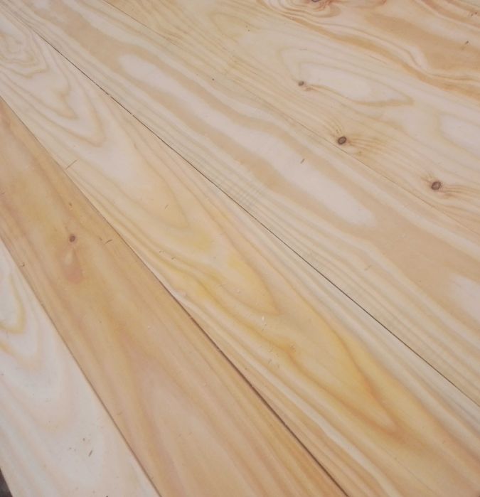 Modrzewiowa deska tarasowa 100x9x 2 cm , nowa, sucha