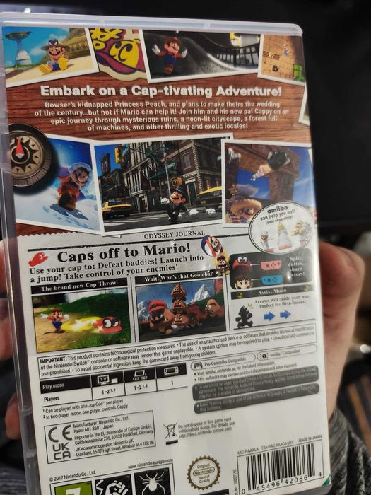 Super Mario Odyssey Nintendo Switch