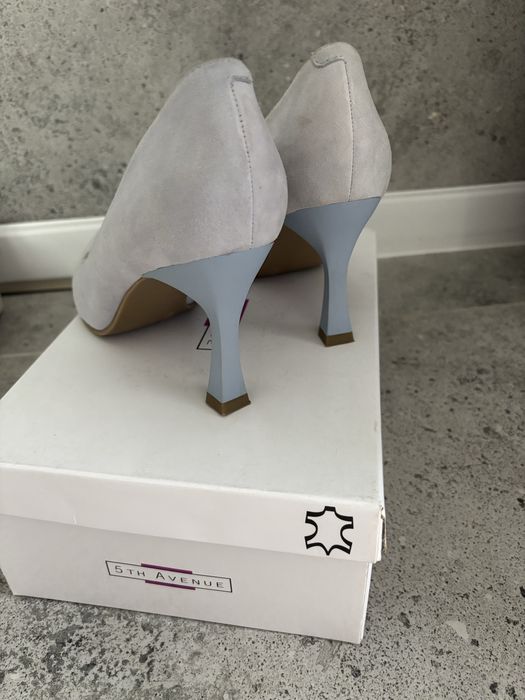 Piekne błekitne buty r. 38