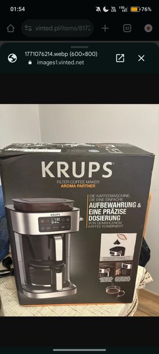 Ekspres przelewowy Krups