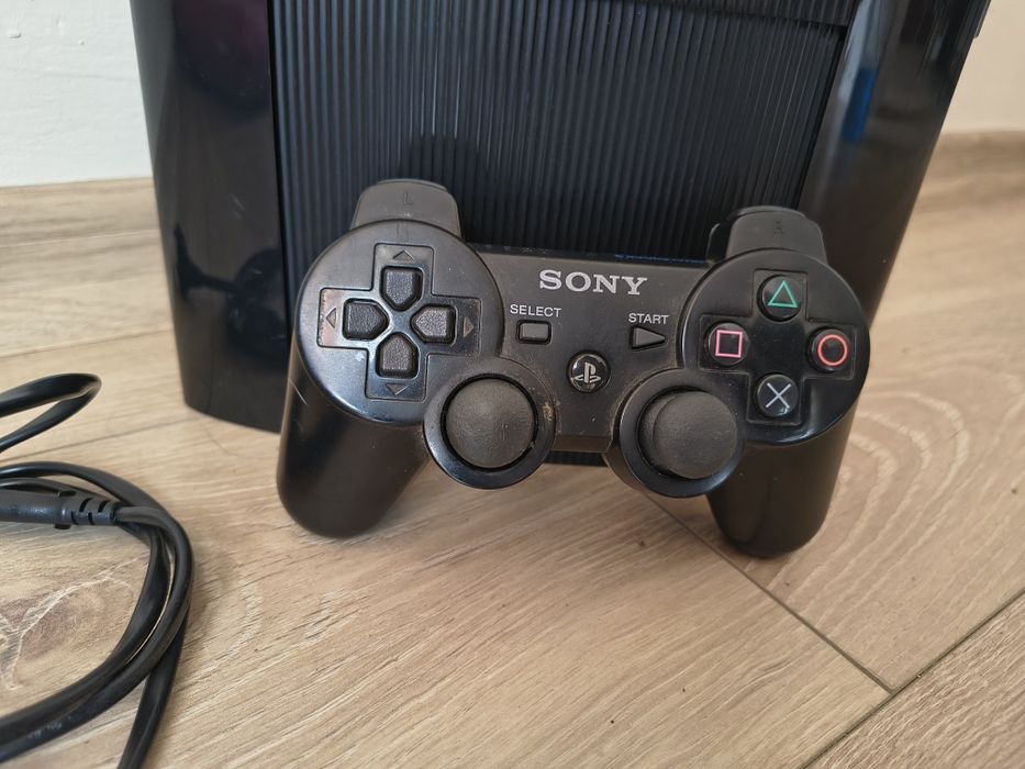 Przerobiona Playstation 3 Super Slim 500GB 4K PRO MOD HFW 4 92 HEN zestaw