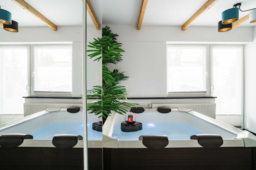 Domek miniapartament LOVE SPA JAUCUZZI w pokoju na wyłączność no limit