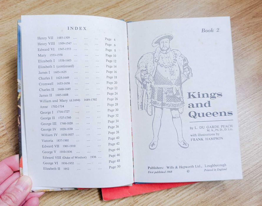 Livros Kings and Queens of England