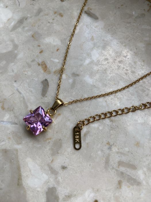 Naszyjnik pozłacany