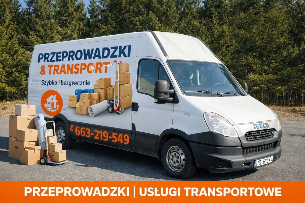 Usługi transportowe/Przeprowadzki/Transport motocykli.